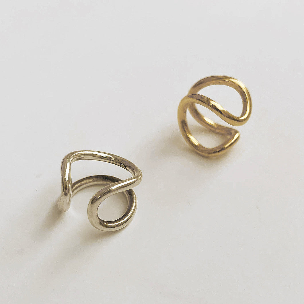 JUJU ear cuff - silver or golden