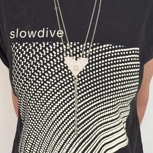 CRANE HEART / KRANHJERTE - silver