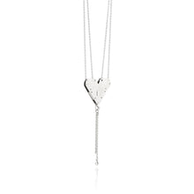 Load image into Gallery viewer, CRANE HEART / KRANHJERTE - silver