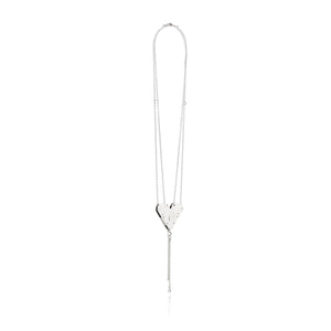 CRANE HEART / KRANHJERTE - silver