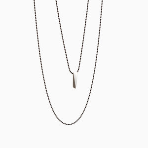 WEDGE necklace - silver