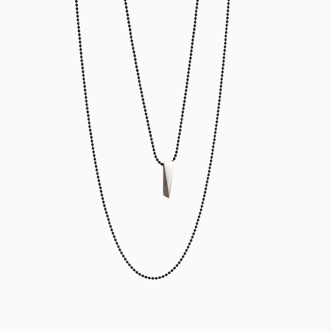 WEDGE necklace - silver
